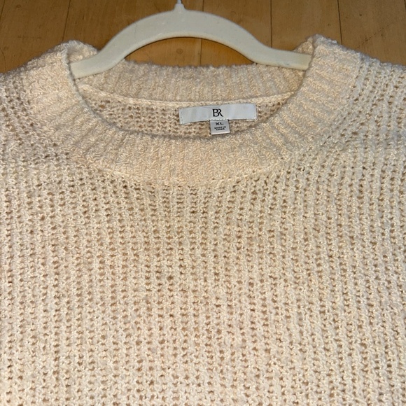 Banana Republic cream knit sweater, XL,  PG1432 - Picture 3 of 5